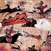 Picture Of Korean Horse Back Archery In 5th Century